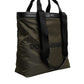 Dolce & Gabbana Military Green Nylon Shoulder Strap Tote Bag
