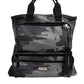 Dolce & Gabbana Black Camouflage Shoulder Strap Logo Plaque Bag