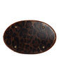 Dolce & Gabbana Brown Leopard Leather Shoulder Strap Tote Bag