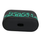 Dolce & Gabbana Black Orange Silicone Embossed Logo Airpods Case