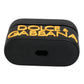 Dolce & Gabbana Black Yellow Silicone Embossed Logo Airpods Case