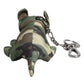 Dolce & Gabbana Multicolor Camouflage Animal Silhouette Keychain Keyring