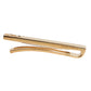 Dolce & Gabbana Gold Tone Brass Logo Branded Tie Clip Bar