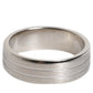 Dolce & Gabbana Silver Tone Brass Clear Crystal DG Logo Ring