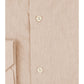 Bagutta Beige Linen Men Shirt