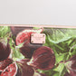 Dolce & Gabbana Multicolor Fig Fruit Dauphine Leather Zip Around Continental Wallet