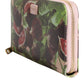 Dolce & Gabbana Multicolor Fig Fruit Dauphine Leather Zip Around Continental Wallet