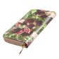 Dolce & Gabbana Multicolor Fig Fruit Dauphine Leather Zip Around Continental Wallet