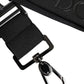 Dolce & Gabbana Black Stretch Polyester Rubberised DG Logo Keychain