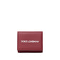 Dolce & Gabbana Red Calfskin Wallet