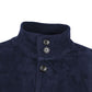 Emilio Romanelli Blue Calfskin Men Bomber Jacket