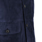 Emilio Romanelli Blue Calfskin Men Bomber Jacket