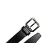 Dolce & Gabbana Black White Printed Metal Logo Buckle Belt