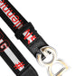 Dolce & Gabbana Black White Printed Metal Logo Buckle Belt