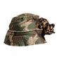 Dolce & Gabbana Multicolor Leopard Embellish Wide Brim Bucket Hat