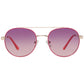 Guess Pink Metal Sunglasses