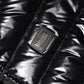 Dolce & Gabbana Black Logo Plaque Full Zip Puffer Jacket