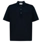 Alpha Studio Blue Cotton Polo Shirt