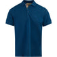 Burberry Deep Teal Blue Cotton Collared Polo Shirt