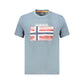 Napapijri Brown Cotton Men T-Shirt
