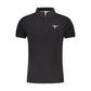 Accademia Militare Black Cotton Polo Shirt