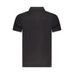 Accademia Militare Black Cotton Polo Shirt
