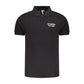Accademia Militare Black Cotton Polo Shirt