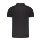 Accademia Militare Black Cotton Polo Shirt