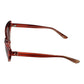Guess Burgundy Plastic Sunglasses