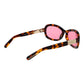 GCDS Brown Acetate Sunglasses