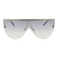 Emilio Pucci Silver Metal Sunglasses