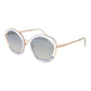 Emilio Pucci Gold Metal Sunglasses