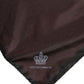 Dolce & Gabbana Brown DG Crown Silk Square Men Foulard Scarf