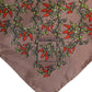 Dolce & Gabbana Brown Chilis Silk Square Men Foulard Scarf