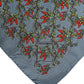 Dolce & Gabbana Gray Chilis Silk Square Men Foulard Scarf