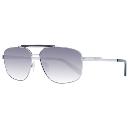 Guess Silver Metal Sunglasses