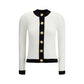 Balmain Contrast trim Cardigan