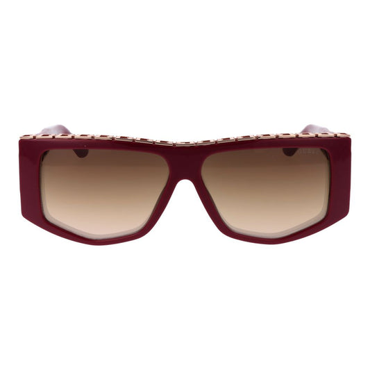Guess Red Stainless Steel Sunglasses