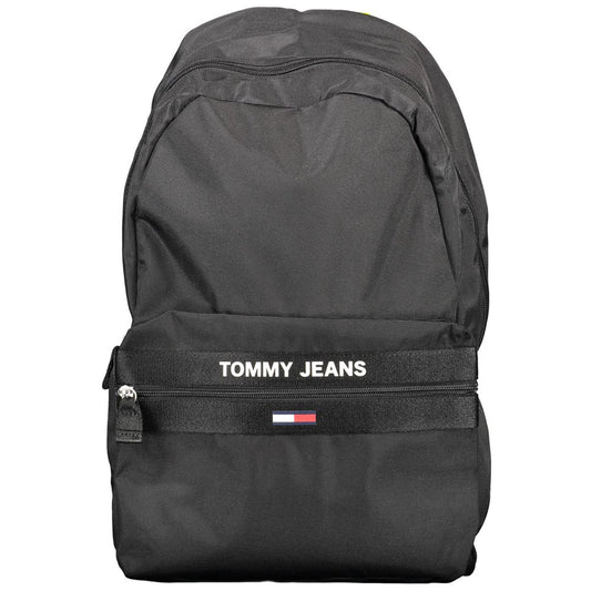 Tommy Hilfiger Black Polyester Backpack
