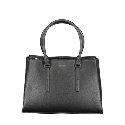 Calvin Klein Black Polyester Handbag