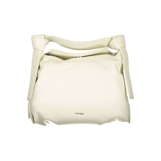 Calvin Klein Beige Polyester Handbag