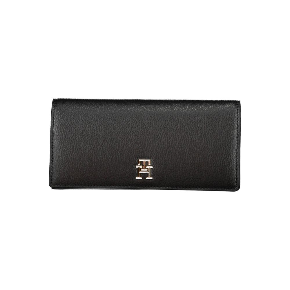 Tommy Hilfiger Black Polyethylene Wallet