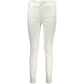 Calvin Klein White Cotton Women Jeans