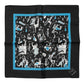 Dolce & Gabbana Black Jazz Club Silk Square Men Foulard Scarf
