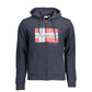 Napapijri Blue Cotton Men Sweater