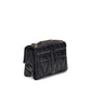 Versace Black Calf Leather Bos Taurus Shoulder Bag