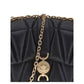 Versace Black Calf Leather Bos Taurus Shoulder Bag