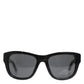 Dolce & Gabbana Black Leather Frame DG4177 Tinted Lens Sunglasses