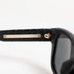 Dolce & Gabbana Black Leather Frame DG4177 Tinted Lens Sunglasses