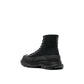 Alexander McQueen Black Canvas High Top Sneakers